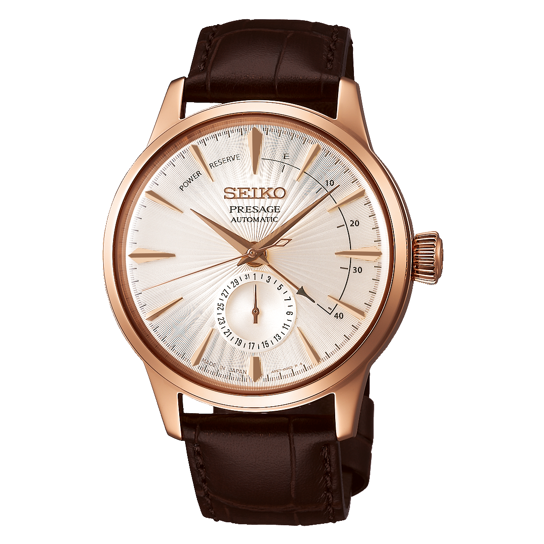 นาฬิกา SEIKO Presage Cocktail Time รุ่น SSA346 SSA346J SSA346J1 'Sidecar' Automatic Women's Watch