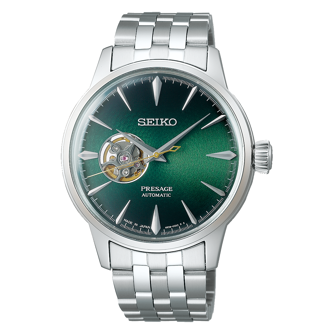 นาฬิกา SEIKO Presage Cocktail Time รุ่น SSA441 SSA441J SSA441J1 'Grasshopper' Automatic Men's Watch