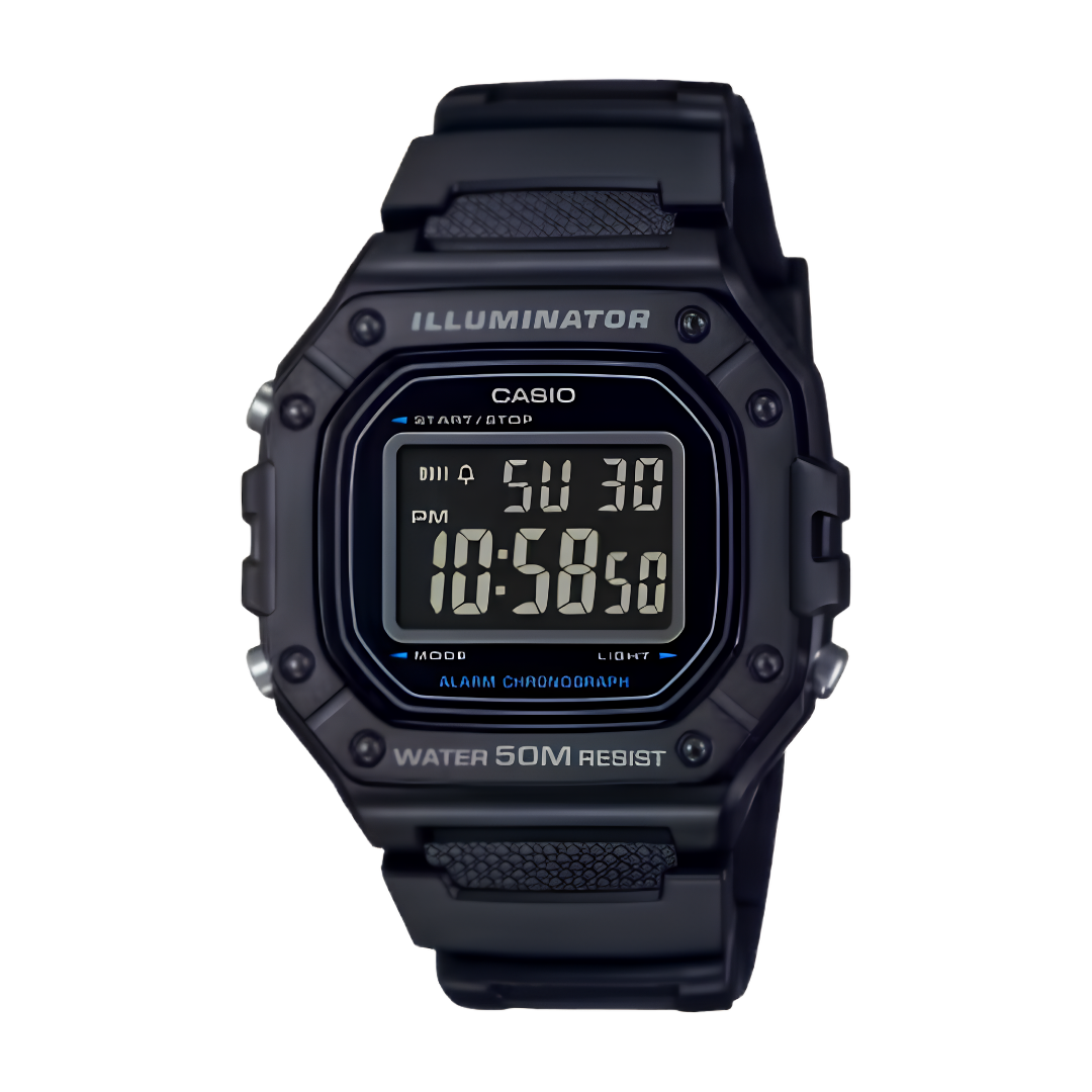 นาฬิกา Casio Digital รุ่น W-218H-1B Unisex Watch