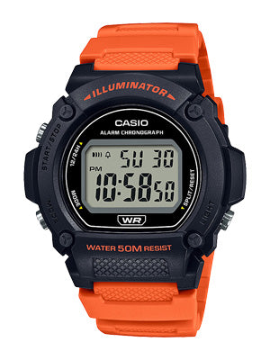 นาฬิกา คาสิโอ W-219H-4A, Casio Digital W-219H-4A