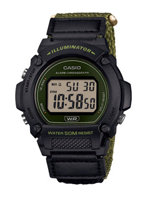 นาฬิกา คาสิโอ W-219HB-3A, Casio Digital W-219HB-3A