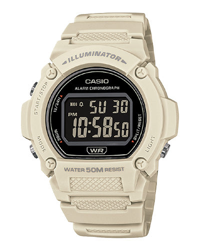 นาฬิกา คาสิโอ W-219HC-8B, Casio Digital W-219HC-8B