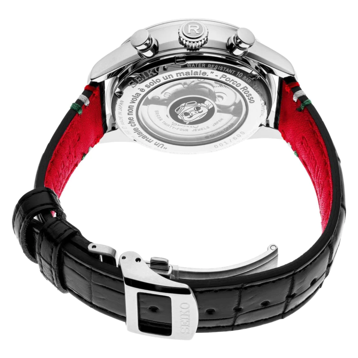 นาฬิกา SEIKO Presage Studio Ghibli 'PORCO ROSSO' Collaboration Limited Edition รุ่น SRQ033 SRQ033J SRQ033J1 (SARKJ0171) Automatic