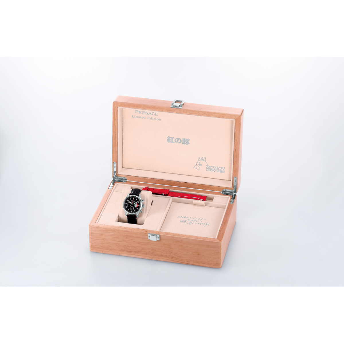 นาฬิกา SEIKO Presage Studio Ghibli 'PORCO ROSSO' Collaboration Limited Edition รุ่น SRQ033 SRQ033J SRQ033J1 (SARKJ0171) Automatic