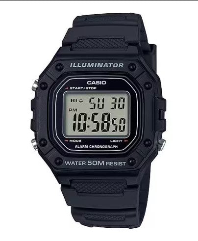 นาฬิกา คาสิโอW-218H-1A , casio digital W-218H-1A