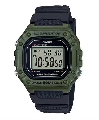 นาฬิกา คาสิโอW-218H-3A,Casio Digital W-218H-3A