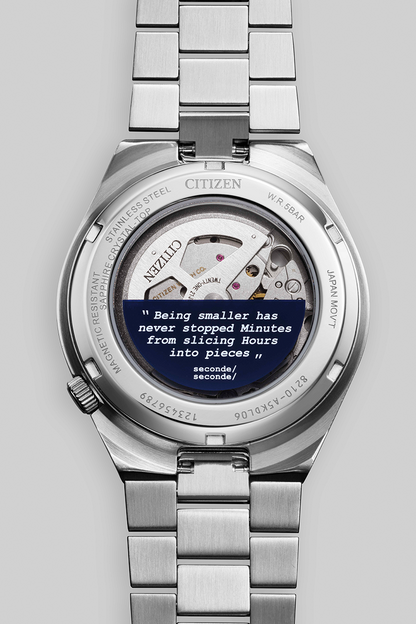 นาฬิกา CITIZEN Tsuyosa x Seconde/Seconde/ รุ่น NJ0157-81L Worldwide Limited 3600 pcs.