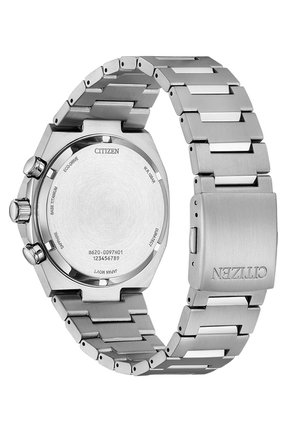 นาฬิกา CITIZEN Zenshin รุ่น CA4610-85A Chronograph Super Titanium Eco-Drive