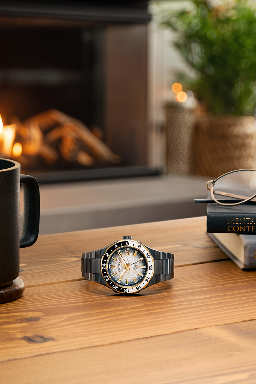 นาฬิกา CITIZEN Series 8 GMT รุ่น NB6035-55H Limited Edition 1600 pcs.