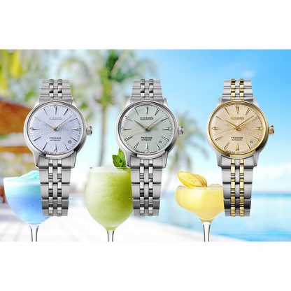 นาฬิกา SEIKO Presage Cocktail Time 'Frozen Mojito' รุ่น SRPL63 SRPL63J SRPL63J1 Automatic Women's Watch