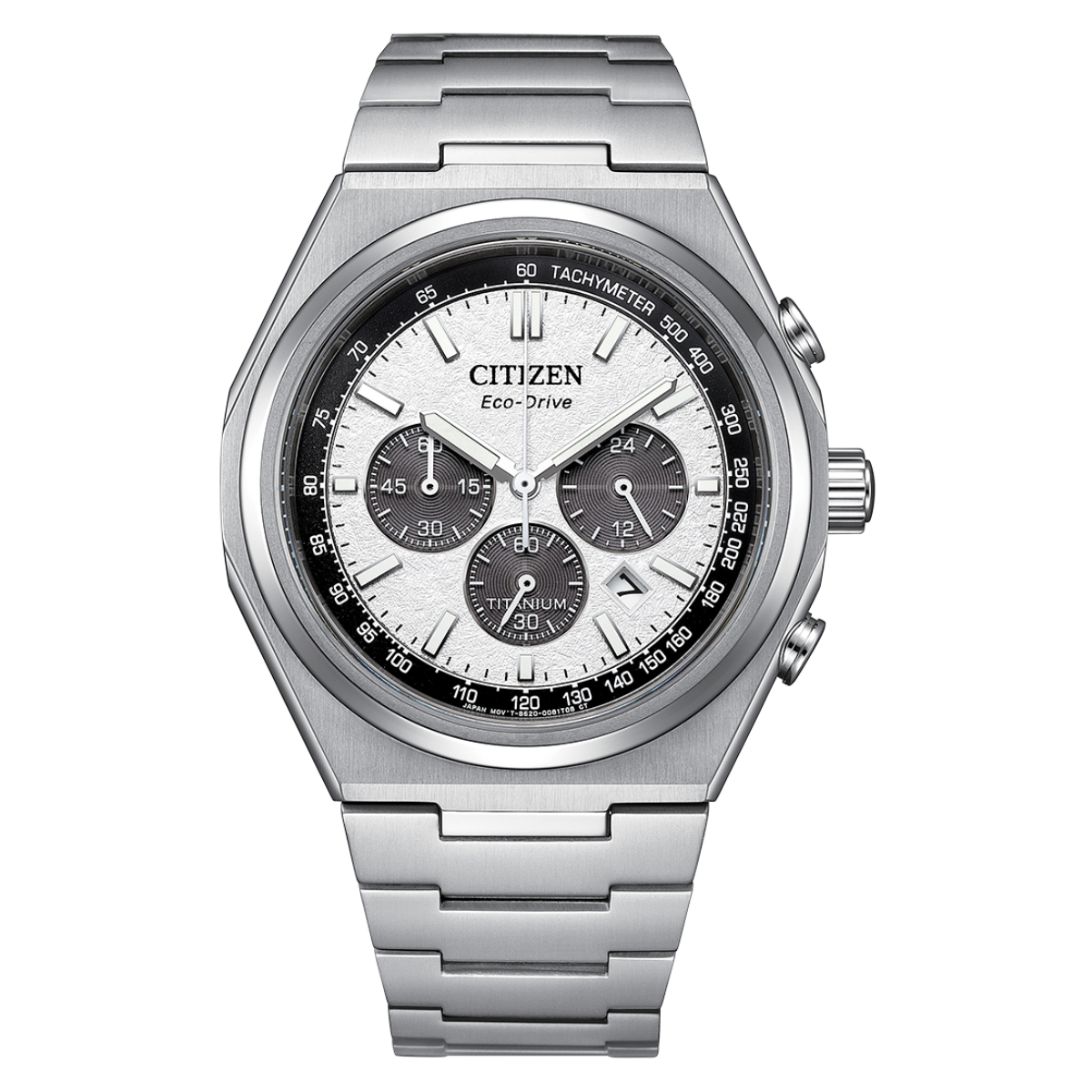 นาฬิกา CITIZEN Zenshin รุ่น CA4610-85A Chronograph Super Titanium Eco-Drive