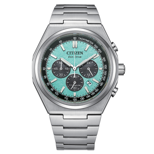 นาฬิกา CITIZEN Zenshin รุ่น CA4610-85M Chronograph Super Titanium Eco-Drive