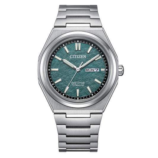 นาฬิกา CITIZEN Zenshin รุ่น AW0130-85X Super Titanium Eco-Drive