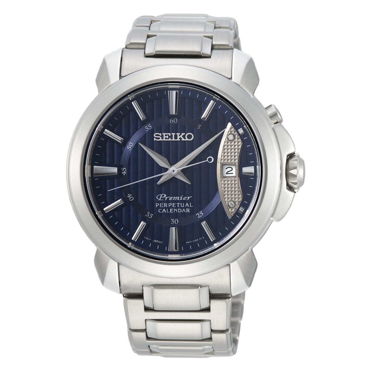 นาฬิกา SEIKO Premier Perpetual Calendar Men's Watch รุ่น SNQ157 SNQ157P SNQ157P1 Quartz