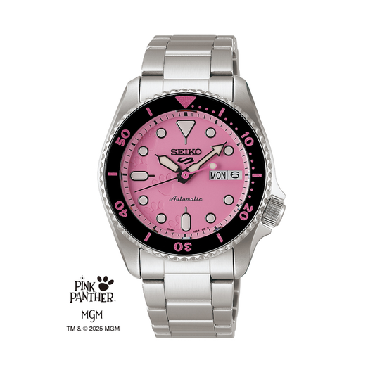 นาฬิกา SEIKO 5 Sport x Pink Panther รุ่น SRPM07 SRPM07K SRPM07K1 Limited Edition of 9,999 Pcs.