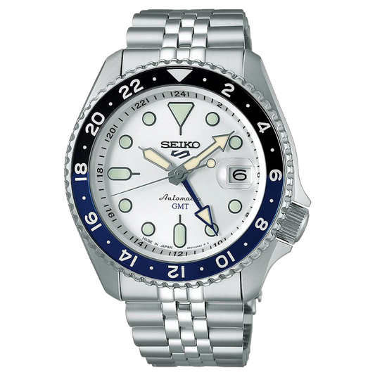 นาฬิกา SEIKO 5 Sports SKX Series GMT Men's Watch รุ่น SSK033 SSK033K SSK033K1 Automatic