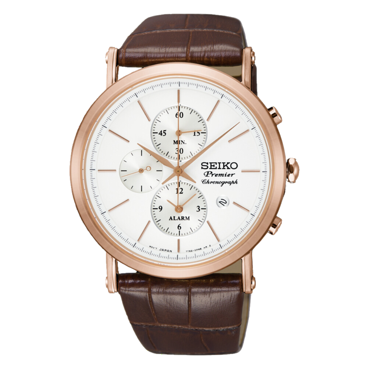 นาฬิกา SEIKO Premier Chronograph Men's Watch รุ่น SNAF82 SNAF82P SNAF82P1 Quartz