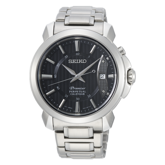 นาฬิกา SEIKO Premier Perpetual Calendar Men's Watch รุ่น SNQ159 SNQ159P SNQ159P1 Quartz