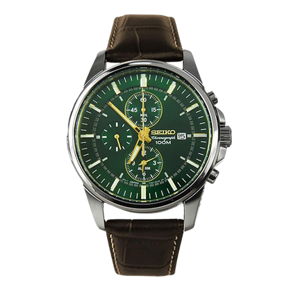 นาฬิกา SEIKO Sportura Chronograph Men's Watch รุ่น SNAF09 SNAF09P SNAF09P1 Quartz