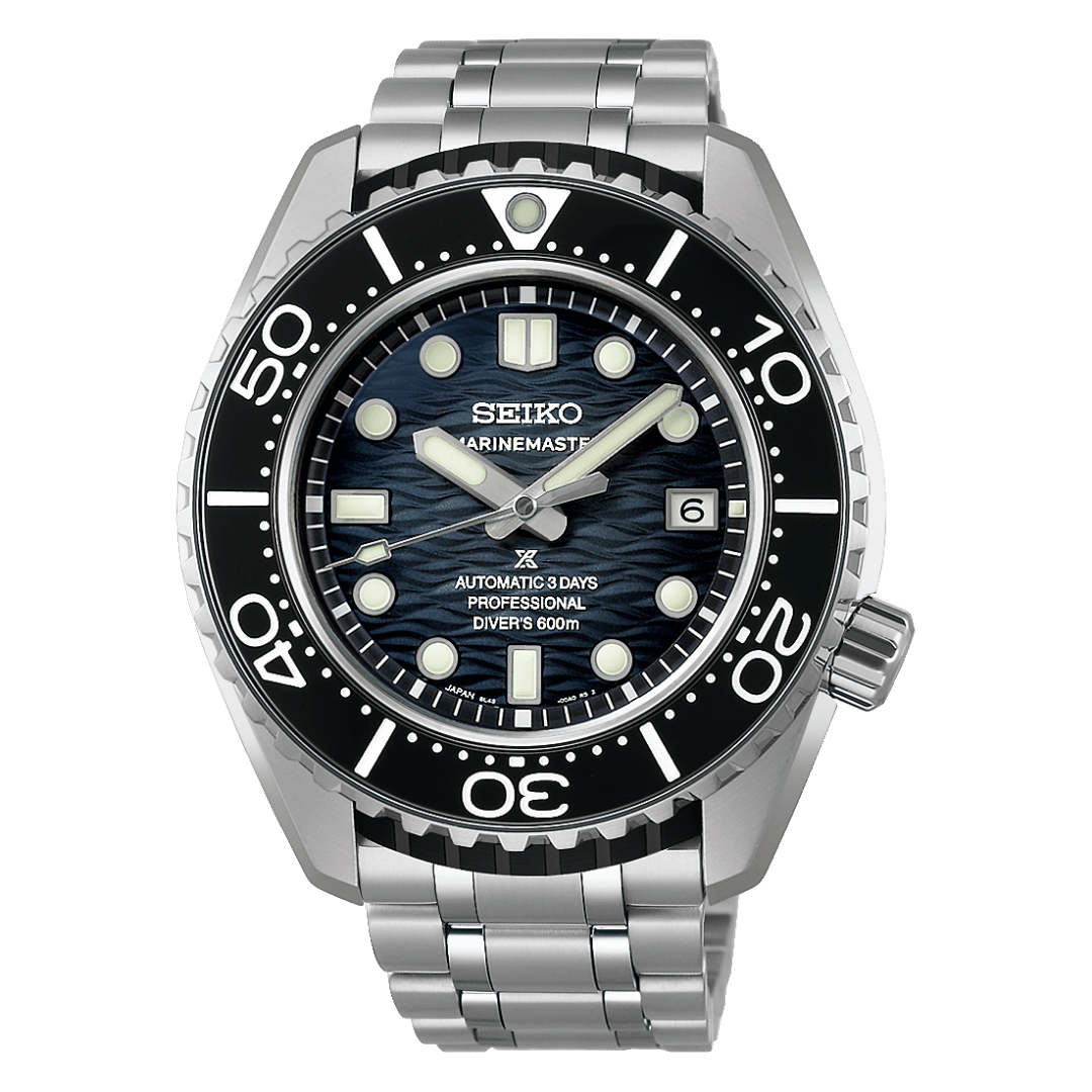 นาฬิกา SEIKO Prospex รุ่น SLA081 SLA081J SLA081J1 MARINEMASTER PROFESSIONAL 600 M diver’s watch 60th anniversary Limited Edition of 600 Pcs.