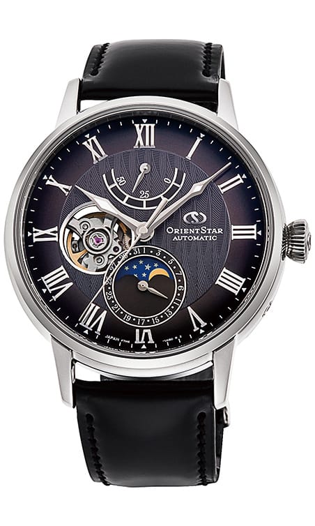 นาฬิกา ORIENT STAR Classic รุ่น RE-AY0107N Moon Phase Mechanical Men's Watch