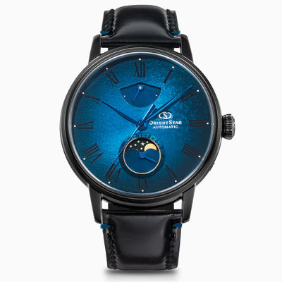 นาฬิกา ORIENT STAR M45 Mechanical รุ่น RE-AY0119L Moon Phase Limited Edition of 80 pcs.