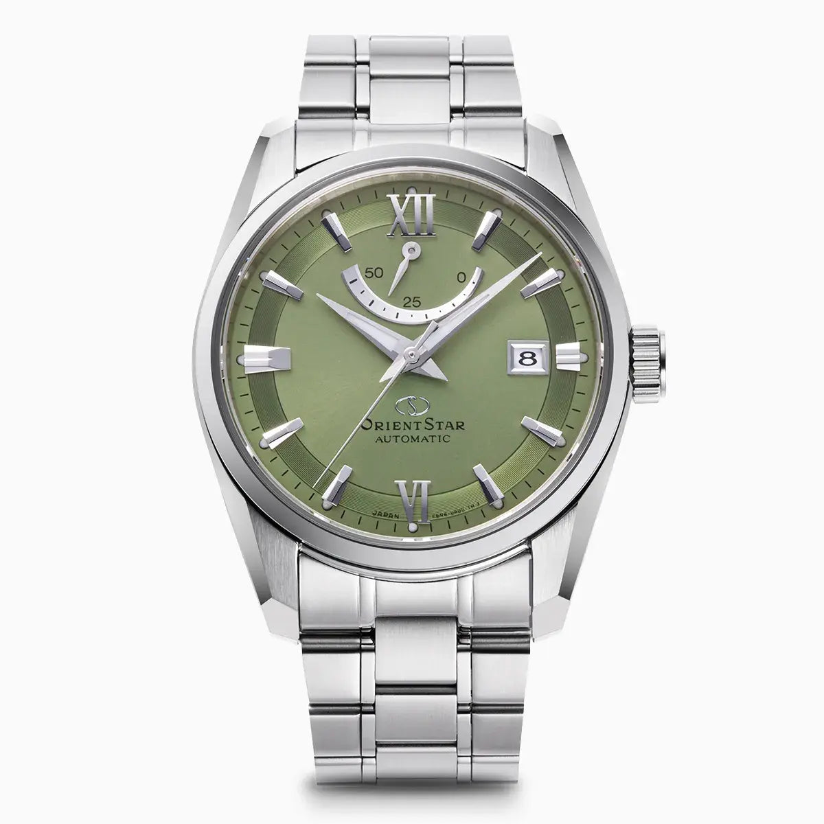นาฬิกา ORIENT STAR Contemporary Date รุ่น RE-AU0107E Leaf Dial Mechanical Men's Watch