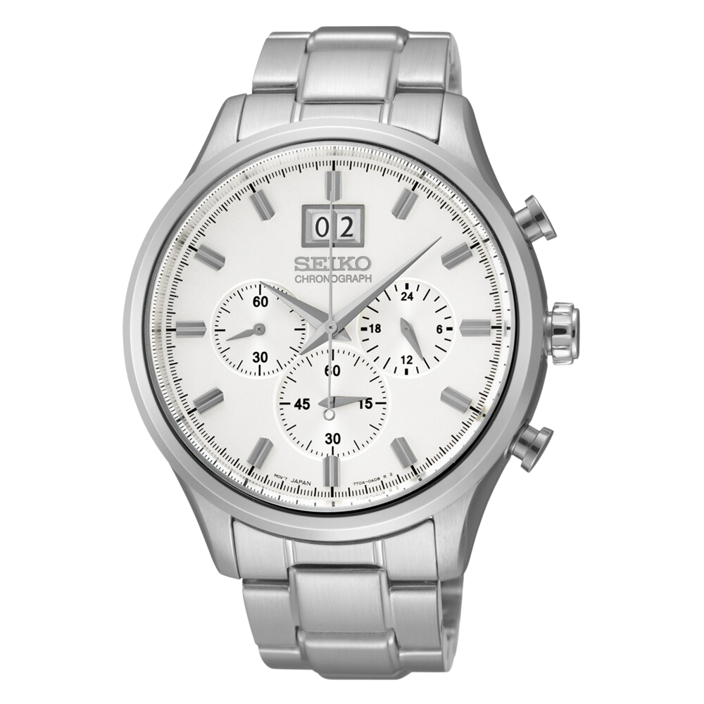 นาฬิกา SEIKO Chronograph Men's Watch รุ่น SPC079 SPC079P SPC079P1 Quartz