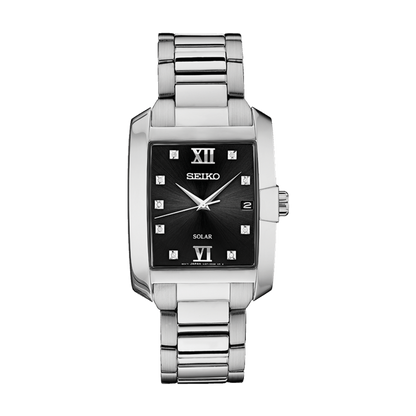 นาฬิกา SEIKO Diamond Collection Men's Watch รุ่น SNE461 SNE461P SNE461P9 Solar