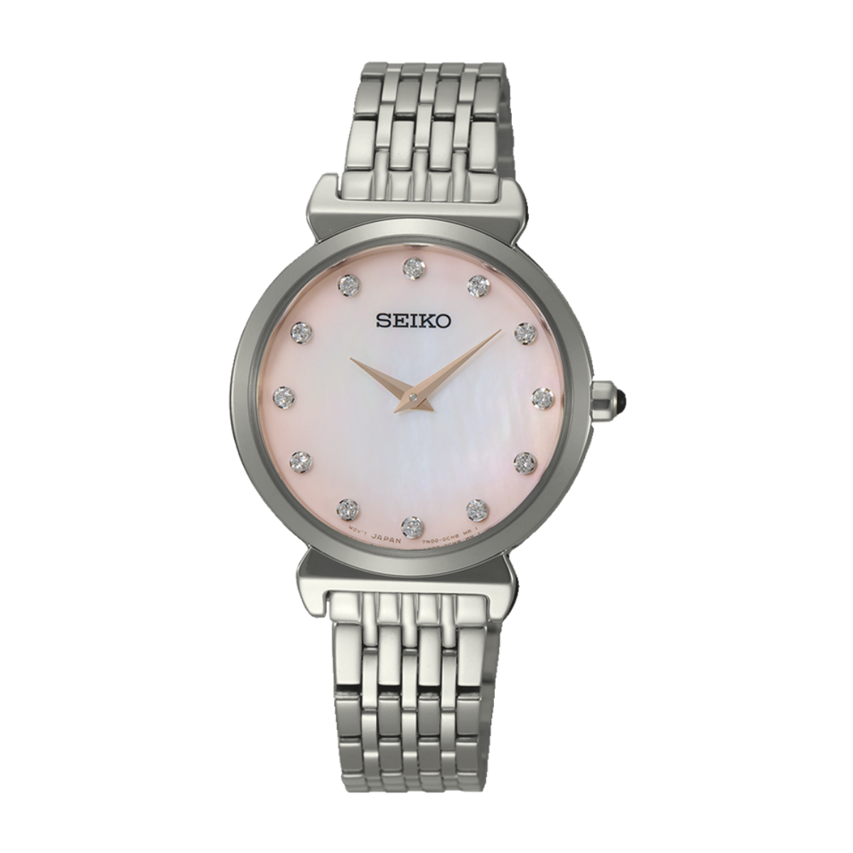 นาฬิกา SEIKO Women's Essentials Collection รุ่น SFQ803 SFQ803P SFQ803P1 Quartz