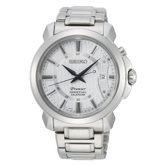 นาฬิกา SEIKO Premier Perpetual Calendar Men's Watch รุ่น SNQ155 SNQ155P SNQ155P1 Quartz