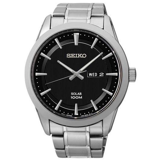 นาฬิกา SEIKO Solar Men's Watch รุ่น SNE363 SNE363P SNE363P1 Eco-Drive