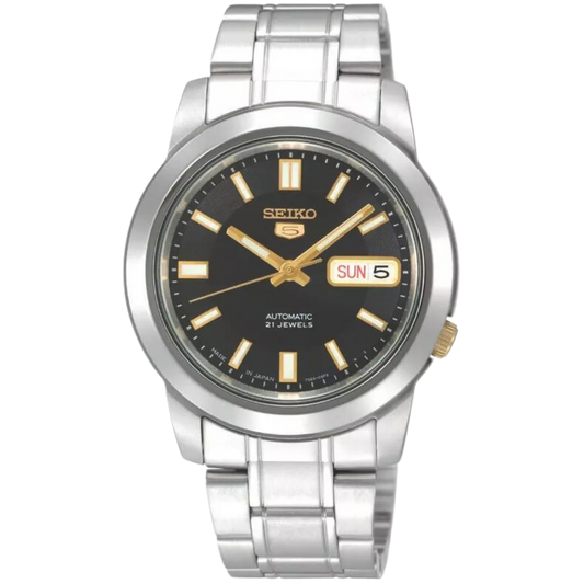 นาฬิกา SEIKO 5 Series 21 Jewels Men's Watch รุ่น SNKK17 SNKK17K SNKK17K1 Automatic