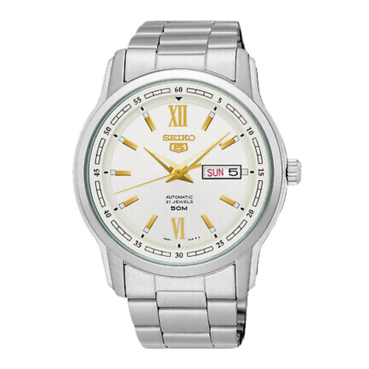 นาฬิกา SEIKO 5 Series 21 Jewels Men's Watch รุ่น SNKP15 SNKP15K SNKP15K1 Automatic