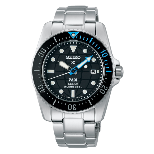 นาฬิกา SEIKO Prospex PADI Compact Special Edition Men's Watch รุ่น SNE575 SNE575P SNE575P1 Solar