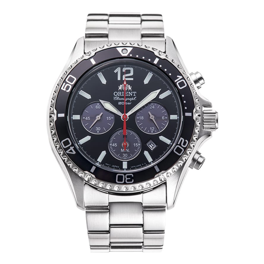 นาฬิกา ORIENT Sports Chronograph รุ่น RA-TX0202B Solar Powered