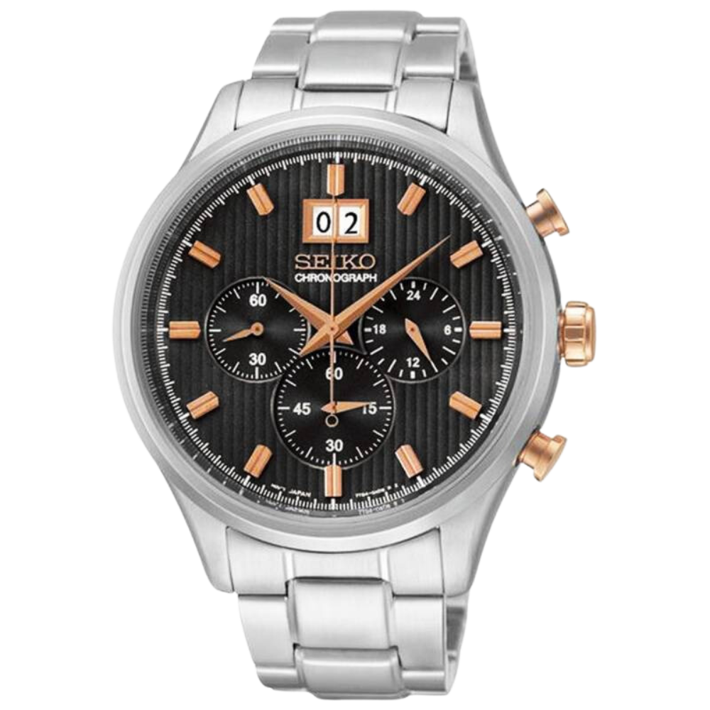 นาฬิกา SEIKO Chronograph Men's Watch รุ่น SPC151 SPC151P SPC151P1 Quartz