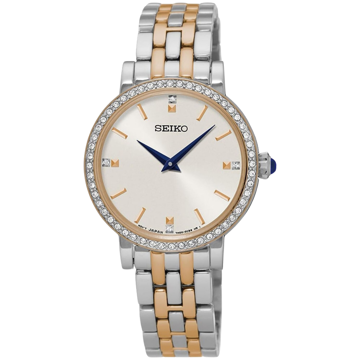 นาฬิกา SEIKO Women's Essentials Collection รุ่น SFQ810 SFQ810P SFQ810P1 Quartz