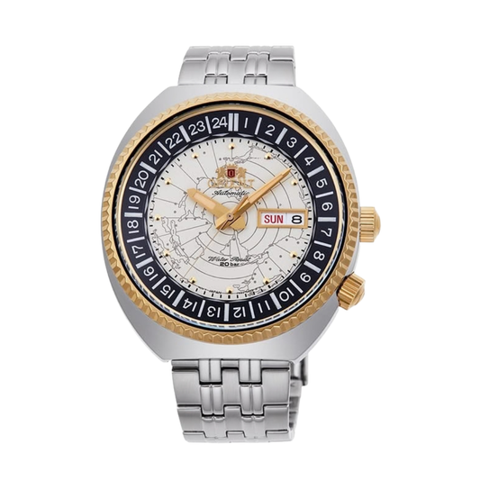นาฬิกา ORIENT Revival Mechanical รุ่น RA-AA0E01S World Map Watch