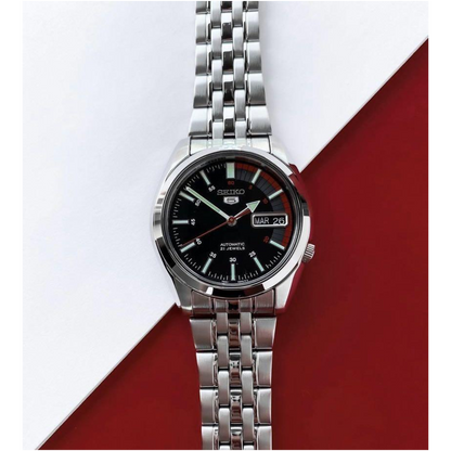 นาฬิกา SEIKO 5 Series 21 Jewels Men's Watch รุ่น SNK375 SNK375K SNK375K1 Automatic