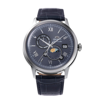 นาฬิกา ORIENT Classic Bambino รุ่น RA-AK0806L Sun & Moon Mechanical Men's watch