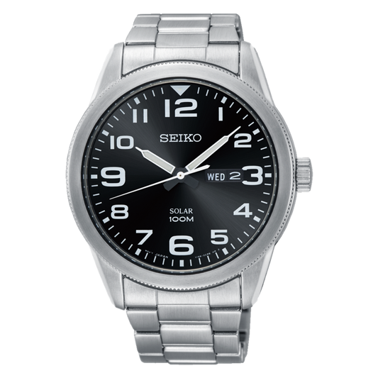 นาฬิกา SEIKO Sports Solar Men's Watch รุ่น SNE471 SNE471P SNE471P1 Solar