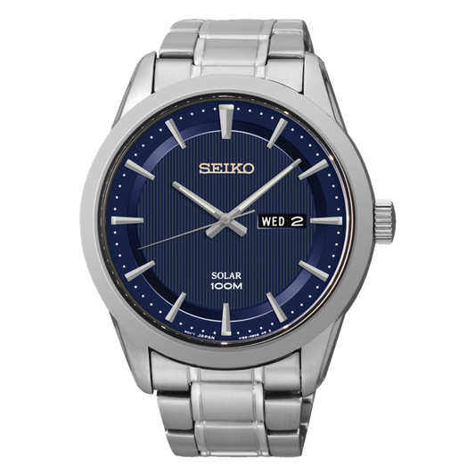 นาฬิกา SEIKO Solar Men's Watch รุ่น SNE361 SNE361P SNE361P9 Eco-Drive