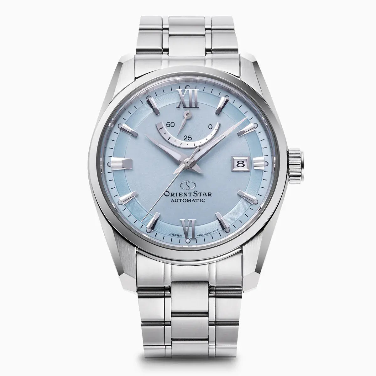 นาฬิกา ORIENT STAR Contemporary Date รุ่น RE-AU0109L Ice blue Dial Mechanical Men's Watch