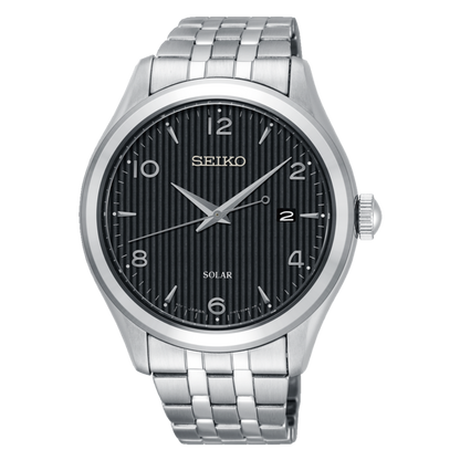 นาฬิกา SEIKO Essentials Collection Men's Watch รุ่น SNE489 SNE489P SNE489P9 Solar