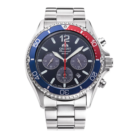 นาฬิกา ORIENT Sports Chronograph รุ่น RA-TX0201L Solar Powered