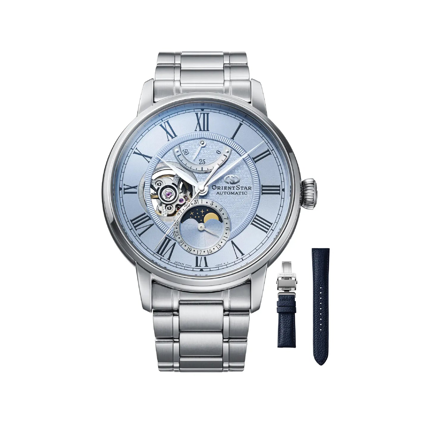 นาฬิกา ORIENT STAR Classic รุ่น RE-BT0007L Moon Phase Limited Edition of 190 pcs. Mechanical Men's watch