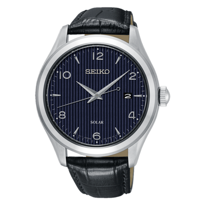 นาฬิกา SEIKO Essentials Collection Men's Watch รุ่น SNE491 SNE491P SNE491P9 Solar