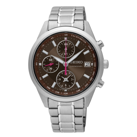 นาฬิกา SEIKO Chronograph Women's Watch รุ่น SNDV51 SNDV51P SNDV51P1 Quartz