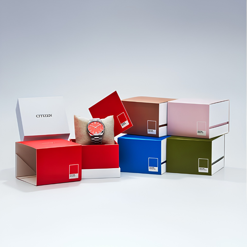 นาฬิกา CITIZEN Tsuyosa x Pantone รุ่น NJ0158-89W 'Blazing Red' Worldwide Limited 1,999 pcs.